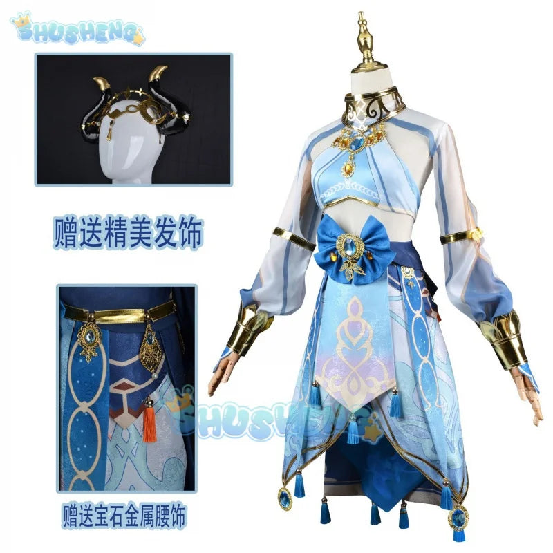 Genshin Impact Nilou Cos Kleidung Spiel Anime Cosplay Kostüm