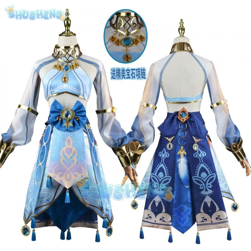 Genshin Impact Nilou Cos Kleidung Spiel Anime Cosplay Kostüm