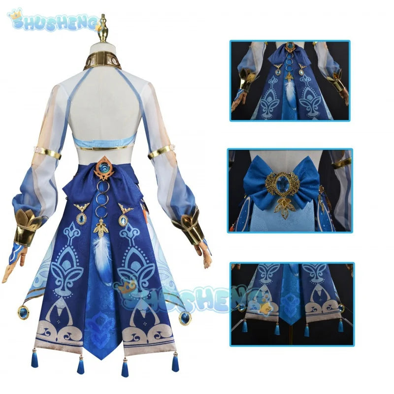 Genshin Impact Nilou Cos Kleidung Spiel Anime Cosplay Kostüm