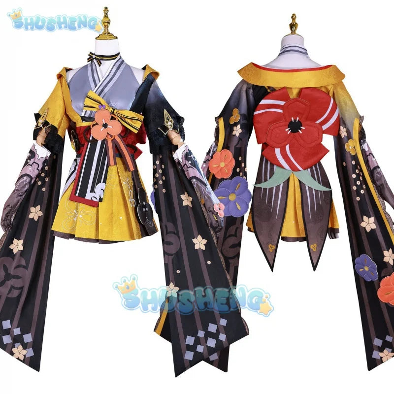 Genshin Impact Cos Chiori Cosplay-Kleidung Spiel Anime Cosplay-Kostüm