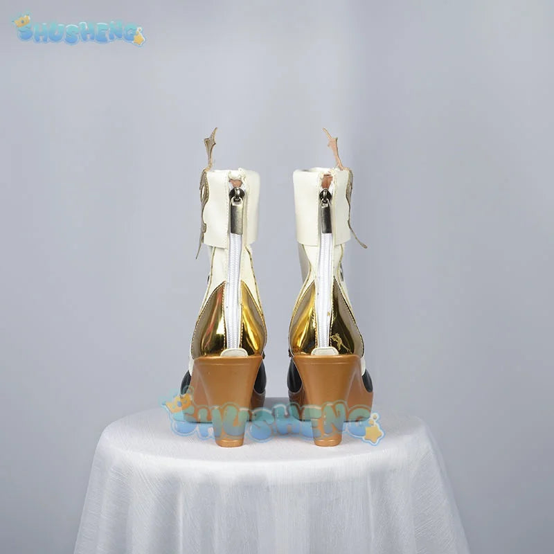 Genshin Impact cos Clorinde cosplay Anime game character shoes