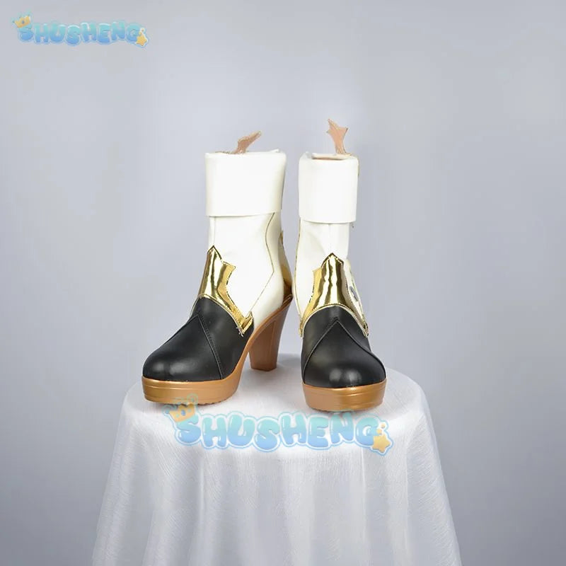Genshin Impact cos Clorinde cosplay Anime game character shoes