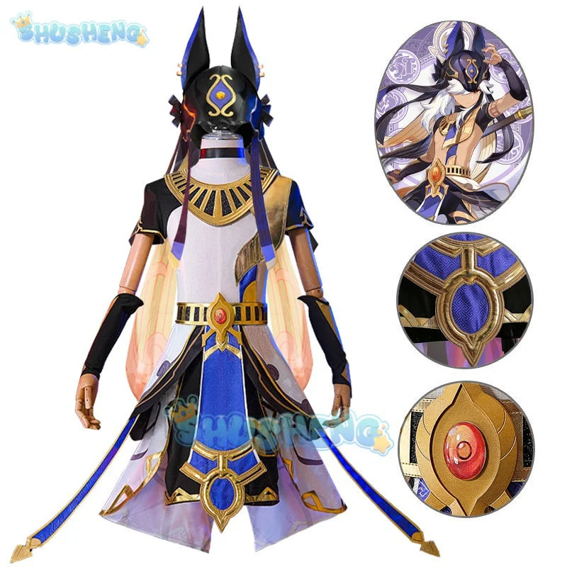 Genshin Impact Cos Cyno Herrenbekleidung Cosplay