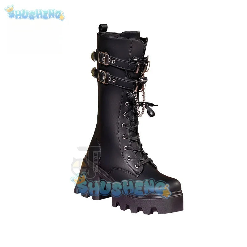 Genshin Impact Cos Fengdan Witch Code M Cosplay Anime Spiel Charakter Requisiten Schuhe