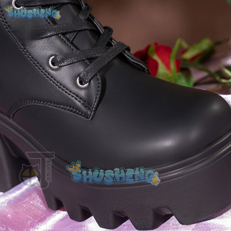 Genshin Impact Cos Fengdan Witch Code M Cosplay Anime Spiel Charakter Requisiten Schuhe