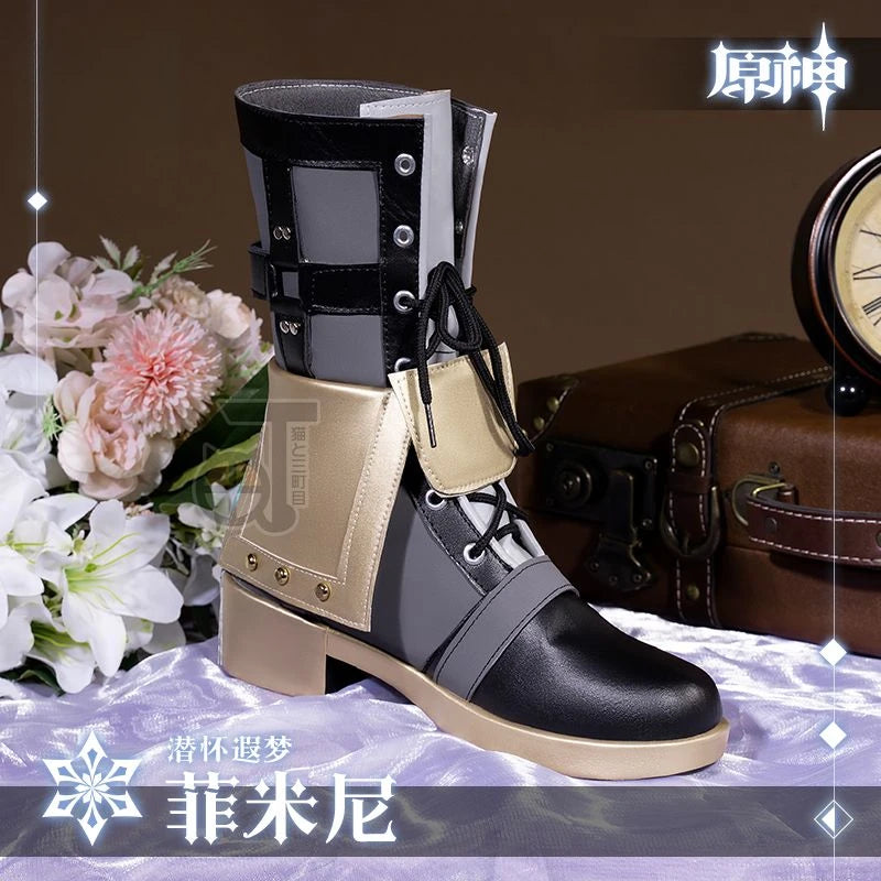 Genshin Impact cos Freminet cosplay Anime game character shoes