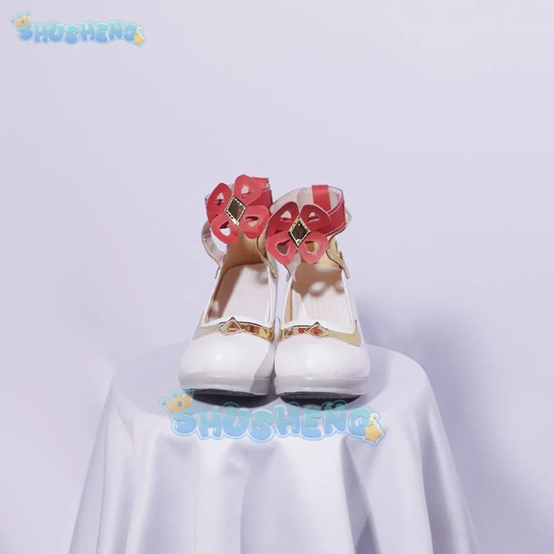 Genshin Impact cos Ganyu cosplay Anime game character shoes