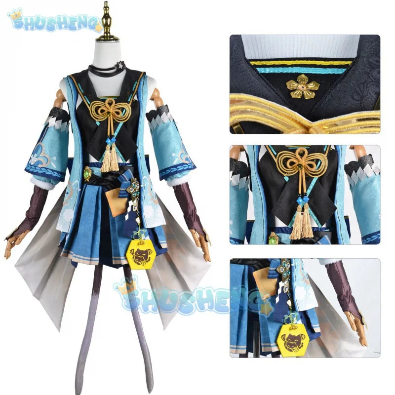 Genshin Impact Cos Kirara Cosplay Kleidung Spiel Anime Cosplay Kostüm