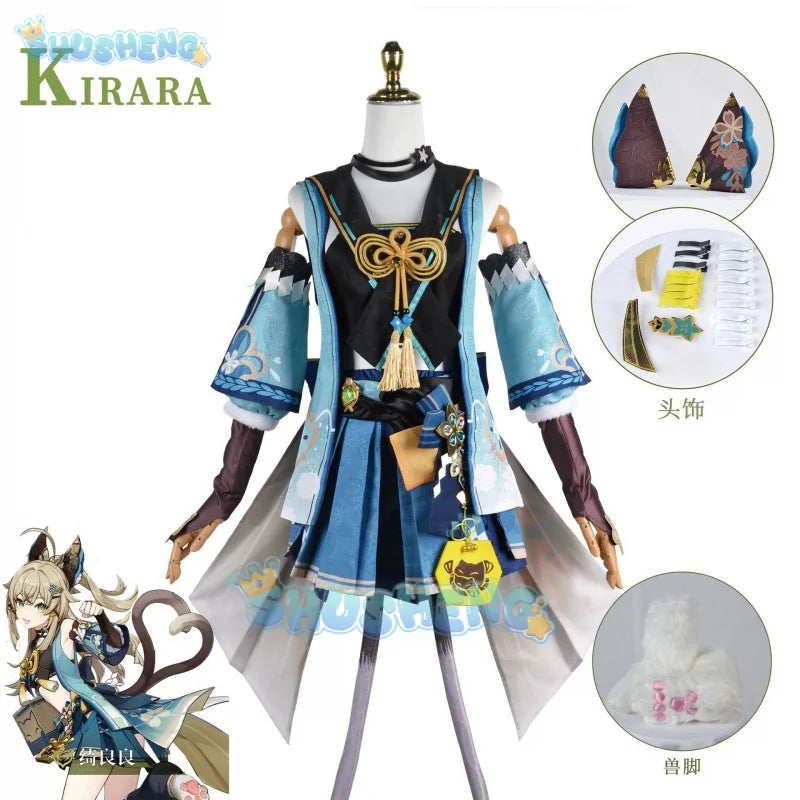 Genshin Impact Cos Kirara Cosplay Kleidung Spiel Anime Cosplay Kostüm