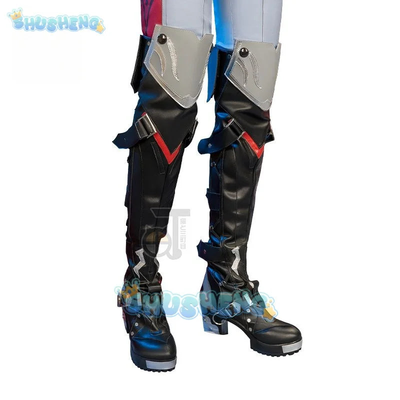 Genshin Impact cos Wriothesley cosplay Anime game character prop shoes