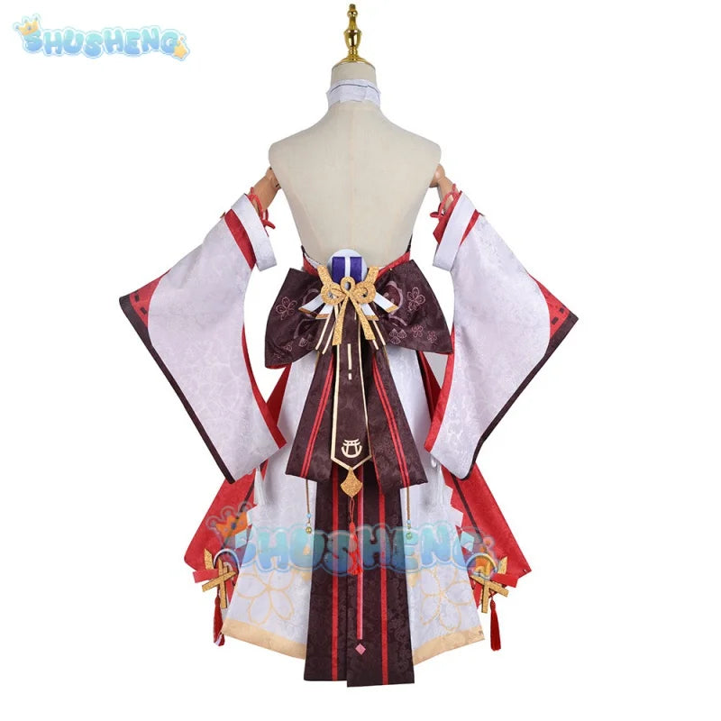 Genshin Impact Cos Yae Miko Cosplay-Kleidung, Spiel, Anime, Cosplay-Kostüm