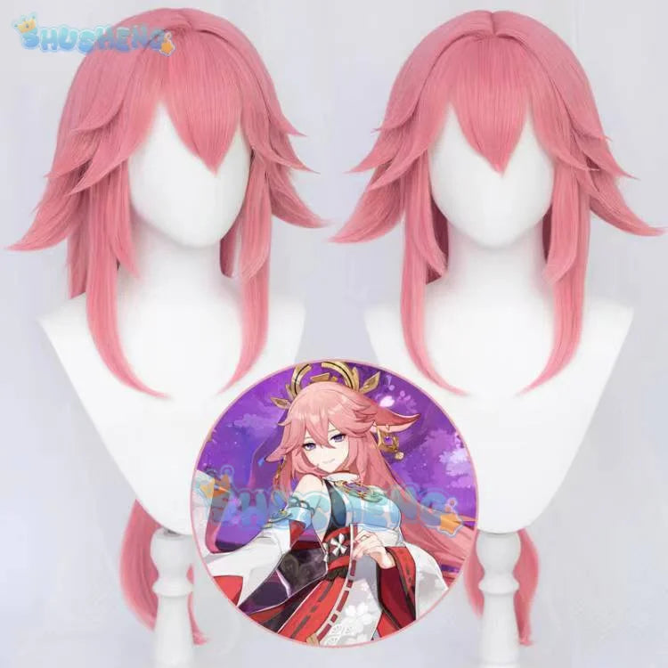 Genshin Impact Cos Yae Miko Cosplay-Kleidung, Spiel, Anime, Cosplay-Kostüm