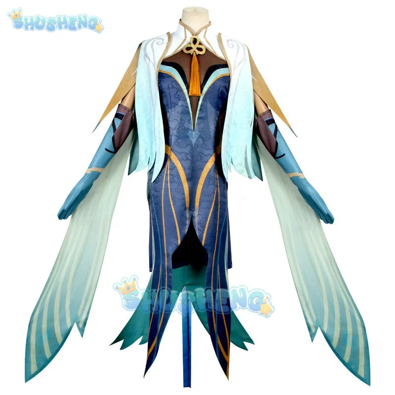 Genshin Impact Wolkenhalter Xianyun Cosplay-Kostüm