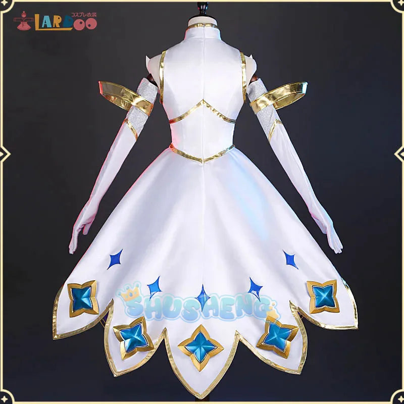 Gwen League of Legends Cosplay Sternenwächter Kostüm Kleid