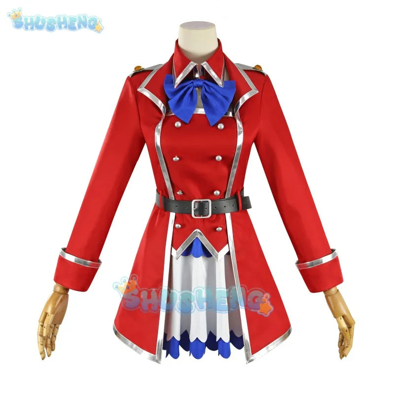 Hikikomari, die Vampirgräfin No Monmon Cos, Terakomari Gandesblood Cosplay-Kostüm, Dienstmädchen, komplettes Set