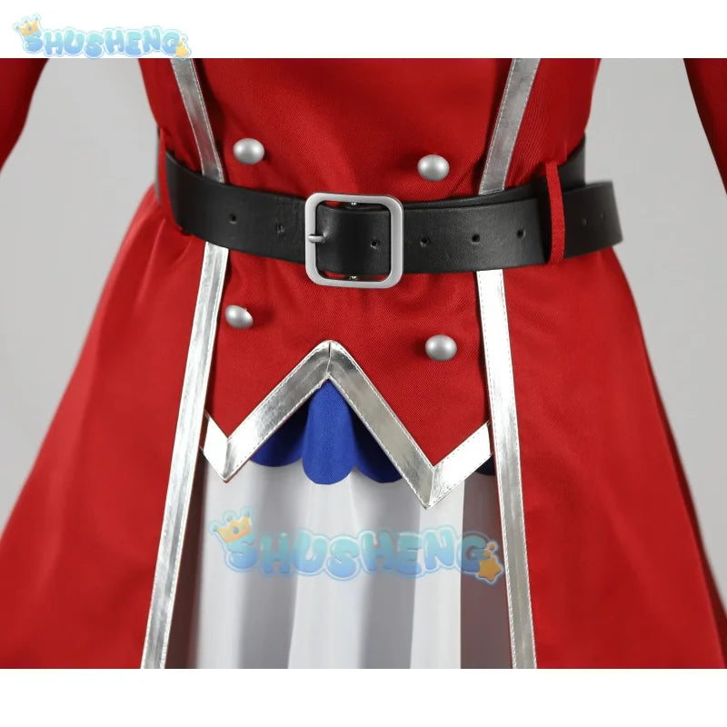 Hikikomari, die Vampirgräfin No Monmon Cos, Terakomari Gandesblood Cosplay-Kostüm, Dienstmädchen, komplettes Set
