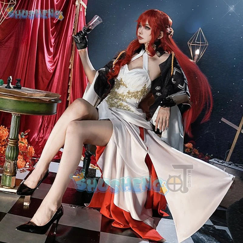 Himeko Cosplay Kostüm Spiel Honkai: Star Rail Cosplay Frauen Halloween Uniform Karneval Kleidung