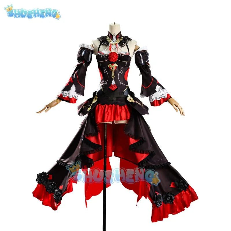 Honkai Impact 3 Cos Theresa Apocalypse Under the Moon Oath Cosplay-Spielkostümset