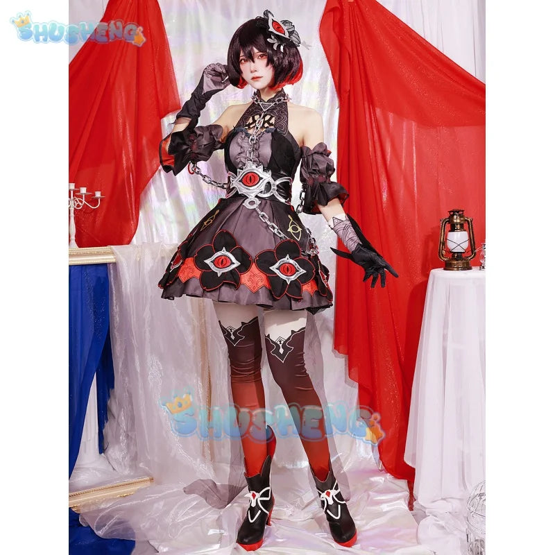 Honkai Impact 3. Seele Vollerei Cosplay Kostüm Anime Cos Kleid Zubehör Anzüge für Frauen Uniform Halloween