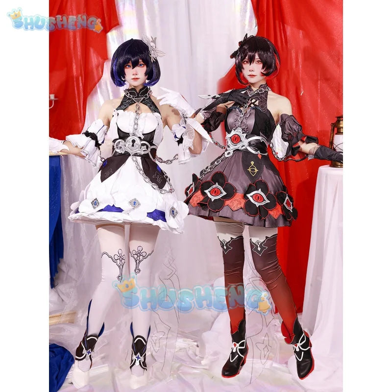 Honkai Impact 3. Seele Vollerei Cosplay Kostüm Anime Cos Kleid Zubehör Anzüge für Frauen Uniform Halloween