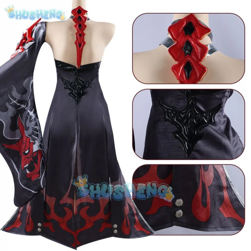 Honkai: Star Rail Acheron cos clothing game anime cosplay costume