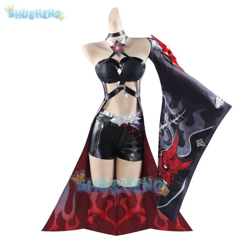 Honkai: Star Rail Acheron cos clothing game anime cosplay costume