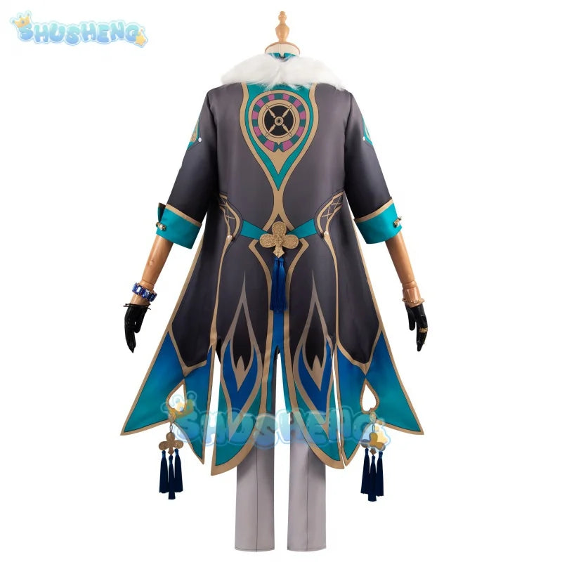 Honkai: Star Rail Aventurine cos sha jin Cosplay Full set of anime clothing for men