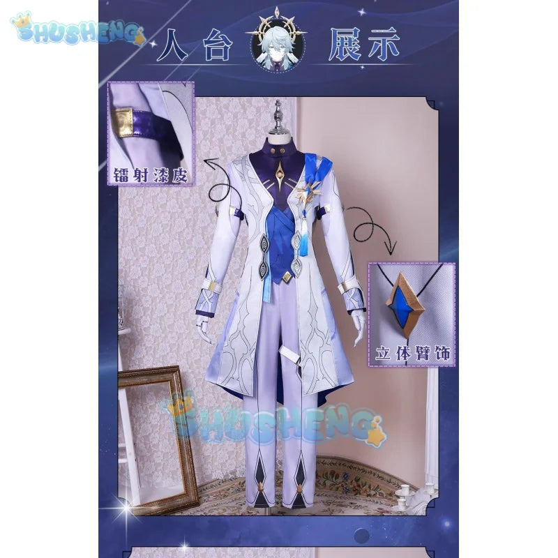 Honkai: Star Rail Cos Sunday Cosplay Vollständiges Set Anime-Kostüme für Frauen