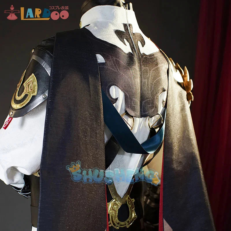 Honkai: Star Rail Jing Yuan Antiker Spielanzug Wunderschönes, hübsches Cosplay-Kostüm für Halloween, Karneval, Party, Outfit für Männer