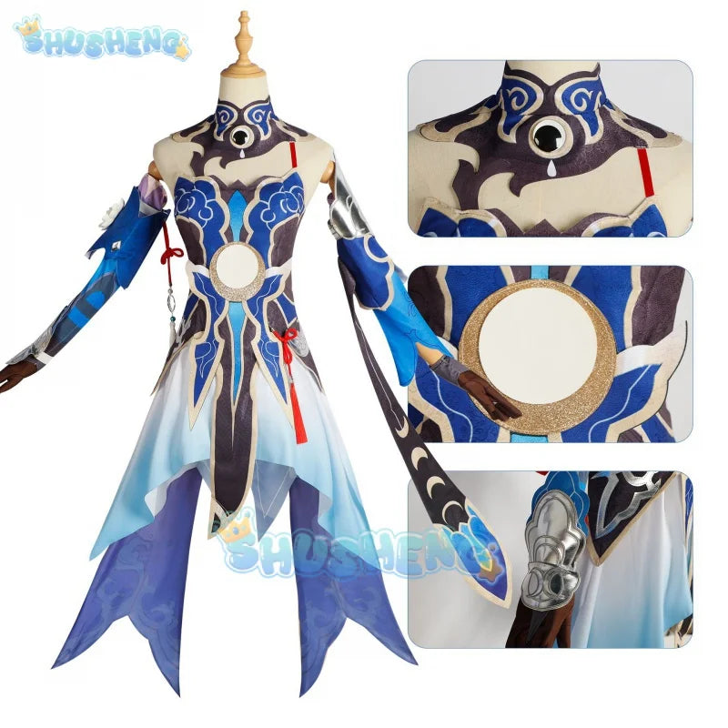 Honkai: Star Rail Jingliu Cos Kleidung Spiel Anime Cosplay Kostüm