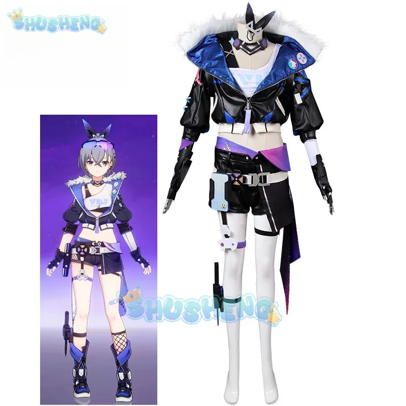Honkai: Star Rail Silver Wolf Cos Kleidung Spiel Anime Cosplay Kostüm