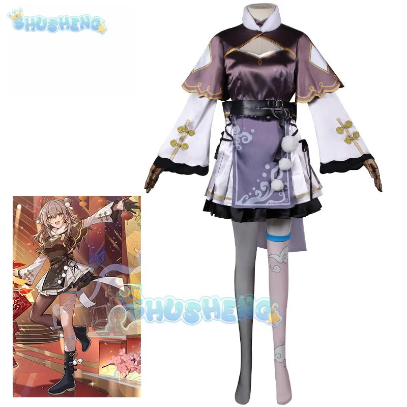 Honkai: Star Rail Trailblazer Stelle/Caelus Cos Kleidung Spiel Anime Cosplay Kostüm