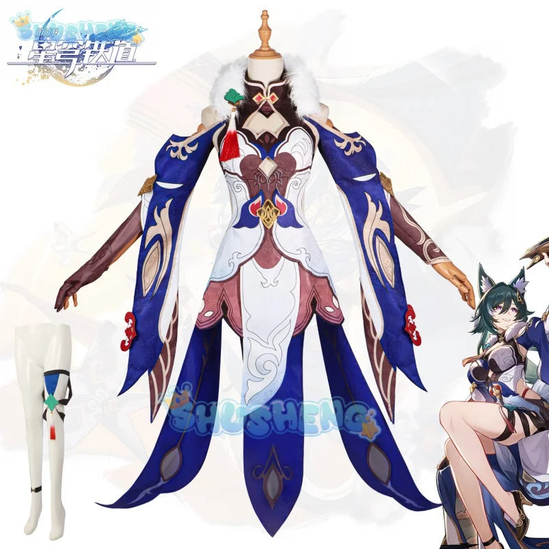Honkai: Star Rail Yukong Cos Kleidung Spiel Anime Cosplay Kostüm