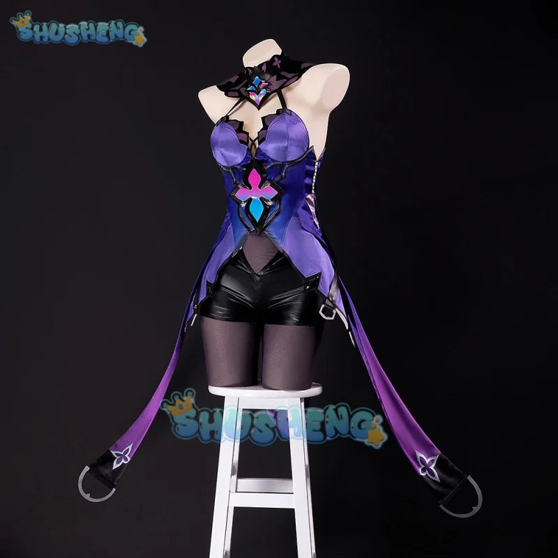Honkai: Star Rail cos Black Swan Cosplay Vollständiges Set an Spielkostümen für Frauen