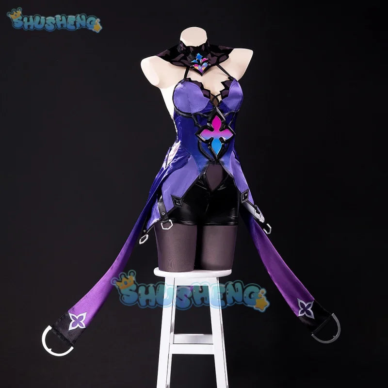 Honkai: Star Rail cos Black Swan Cosplay Vollständiges Set an Spielkostümen für Frauen