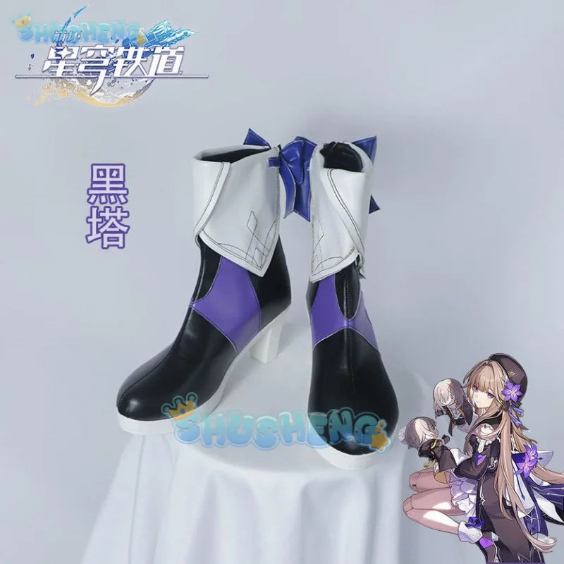 Honkai: Star Rail cos Herta Cosplay Anime Charakter Requisiten Schuhe