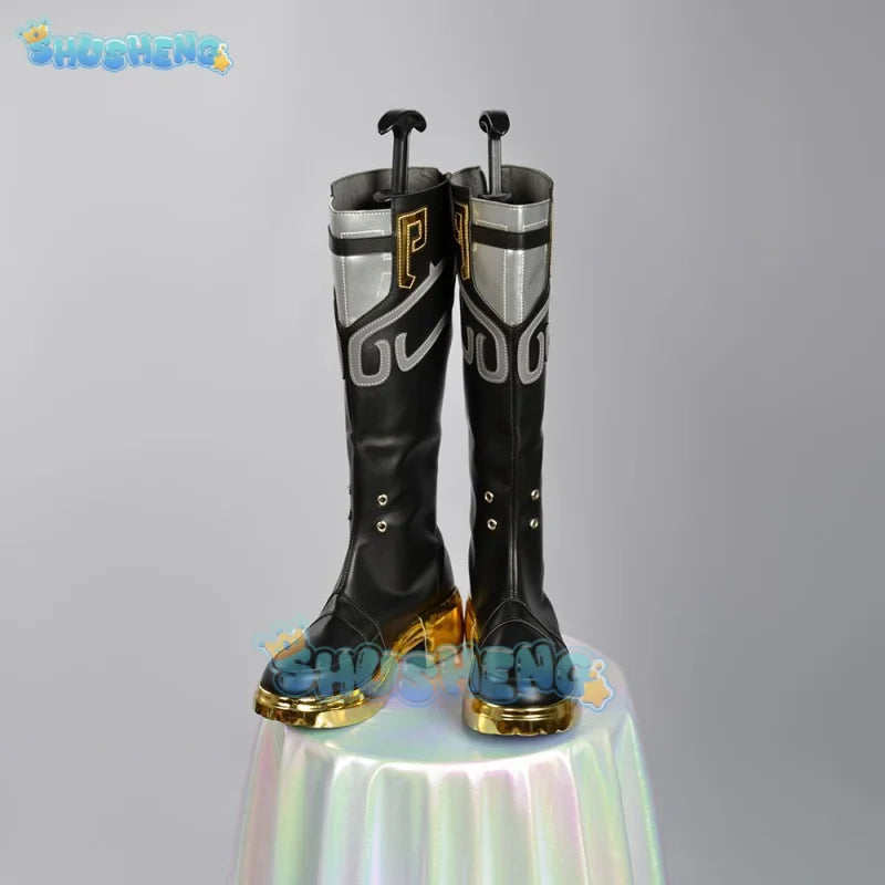 Honkai: Star Rail cos Jing Yuan Cosplay Anime Charakter Requisiten Schuhe