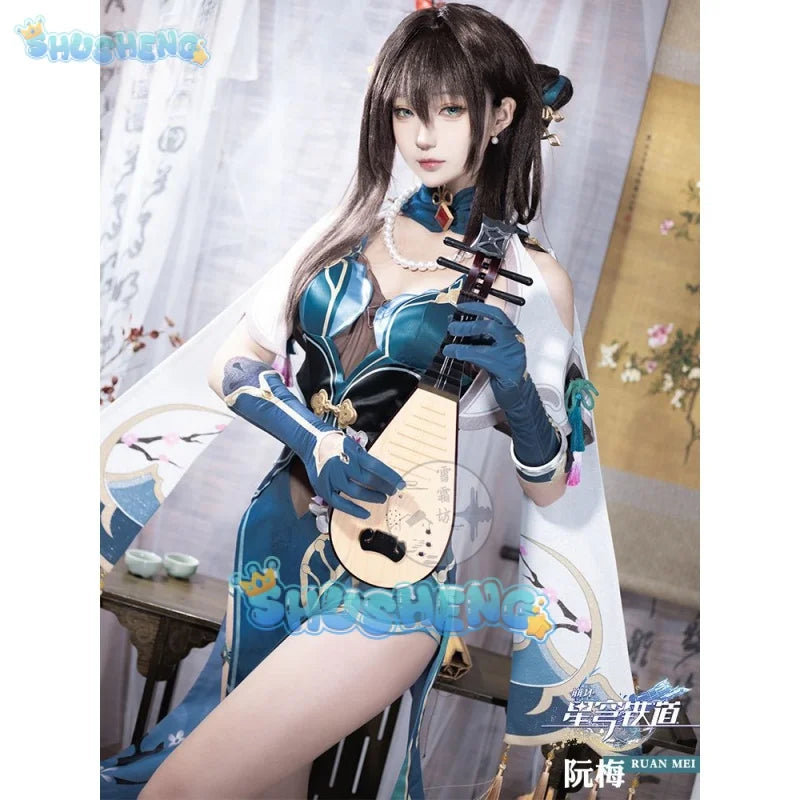 Honkai: Star Rail cos Ruan Mei Cosplay Spielkostüm weiblich