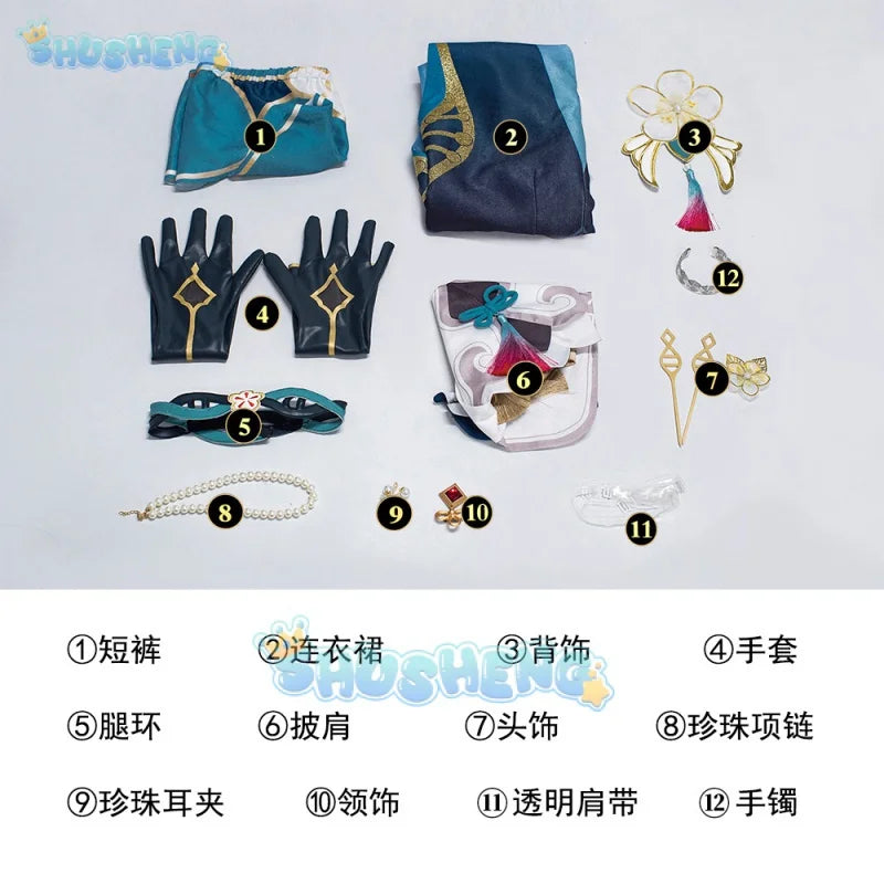 Honkai: Star Rail cos Ruan Mei Cosplay Spielkostüm weiblich