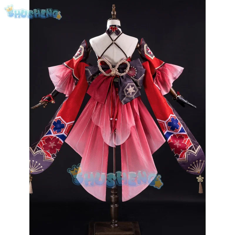 Honkai: Star Rail cos Sparkle Cosplay-Spielkostüm für weibliche Hanabi