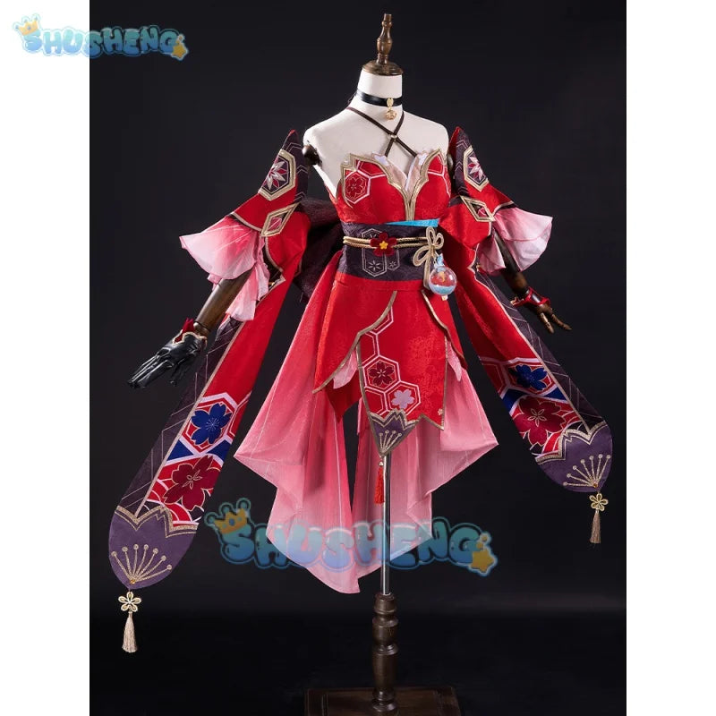 Honkai: Star Rail cos Sparkle Cosplay-Spielkostüm für weibliche Hanabi