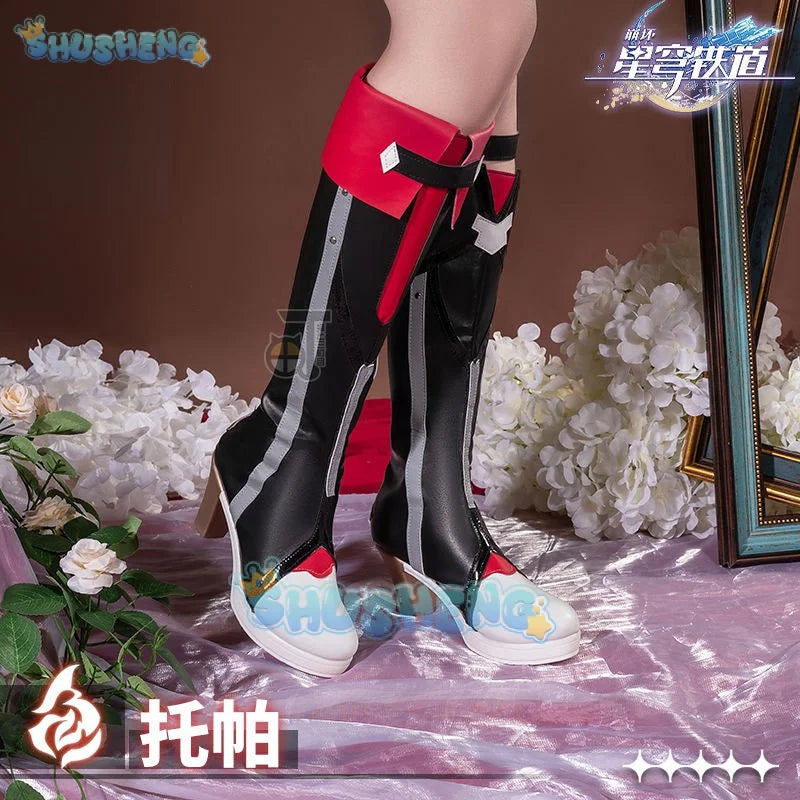 Honkai: Star Rail cos Topaz Cosplay Anime Charakter Requisiten Schuhe