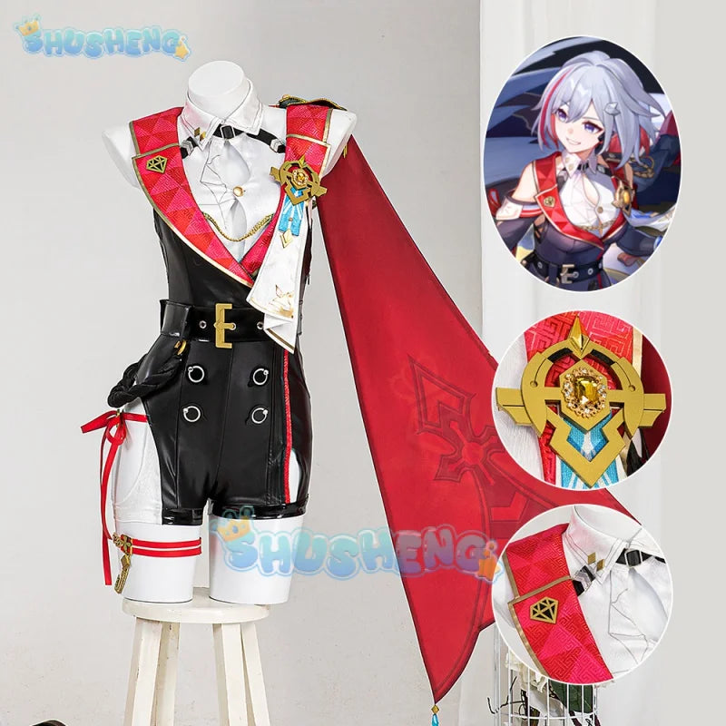 Honkai: Star Rail cos Topaz Cosplay Vollständiges Set an Spielkostümen für Frauen