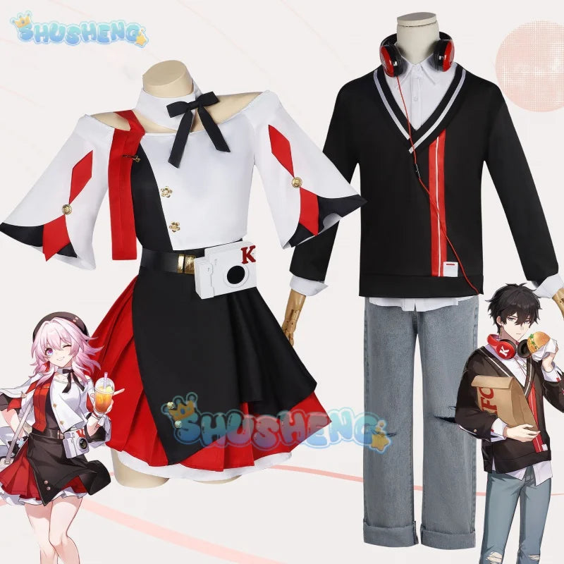 Honkai: Star Rail Linkage KFC Cos 7. März Cosplay Dan Heng Cosplay Vollständiger Satz Spielkostüme