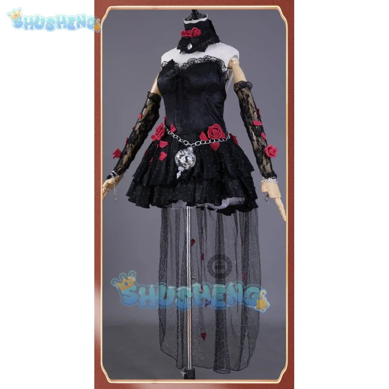 Identität V Cosplay Kostüm Ada Mesmer Psychologin Emil Liebhaber Spiel COS Kleid Halloween Anime Anzug Frauen