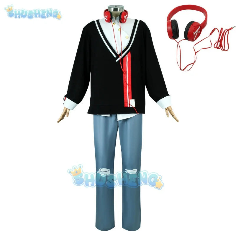 KFC X Honkai: Star Rail Cos Dan Heng Cosplay Costume Full Set Danheng Anime Game Costumes