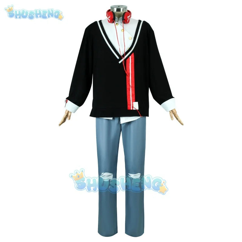 KFC X Honkai: Star Rail Cos Dan Heng Cosplay Costume Full Set Danheng Anime Game Costumes