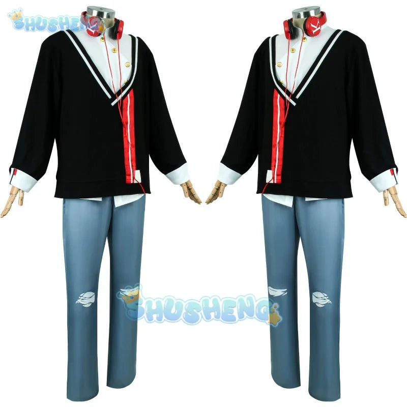 KFC X Honkai: Star Rail Cos Dan Heng Cosplay Costume Full Set Danheng Anime Game Costumes