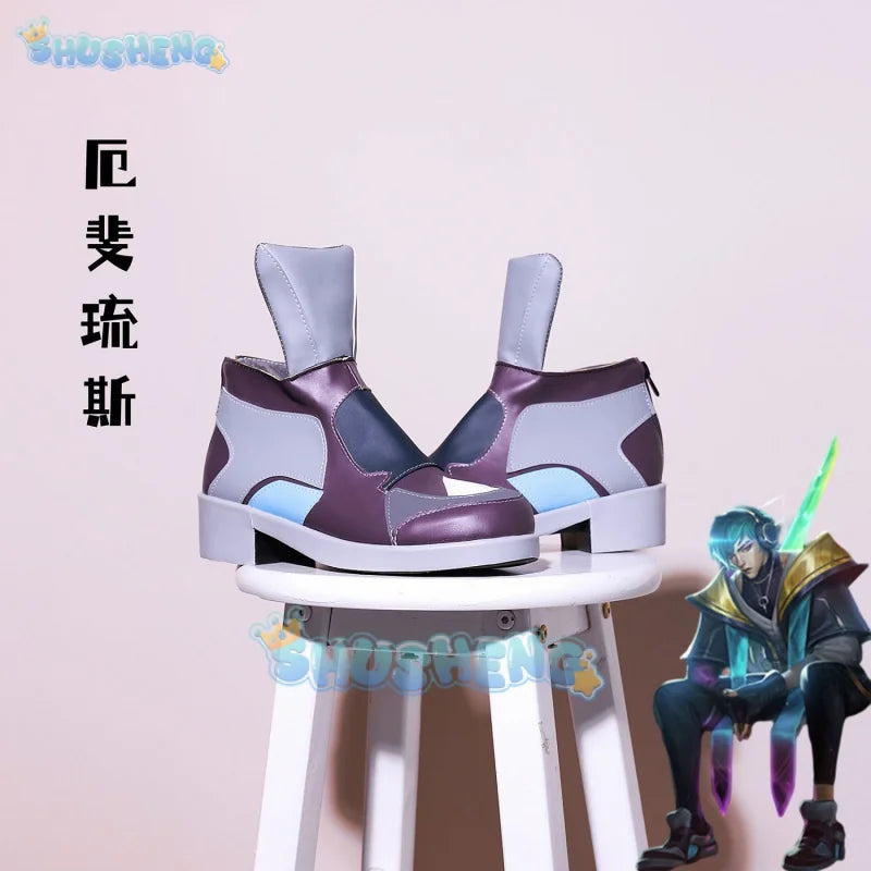 League of Legends cos Aphelios Cosplay Anime character prop shoes