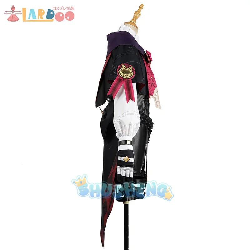 Lyney Cosplay Costume Game Genshin Impact Twins lyney Magic Hat Trick Uniform Halloween Women Full Set